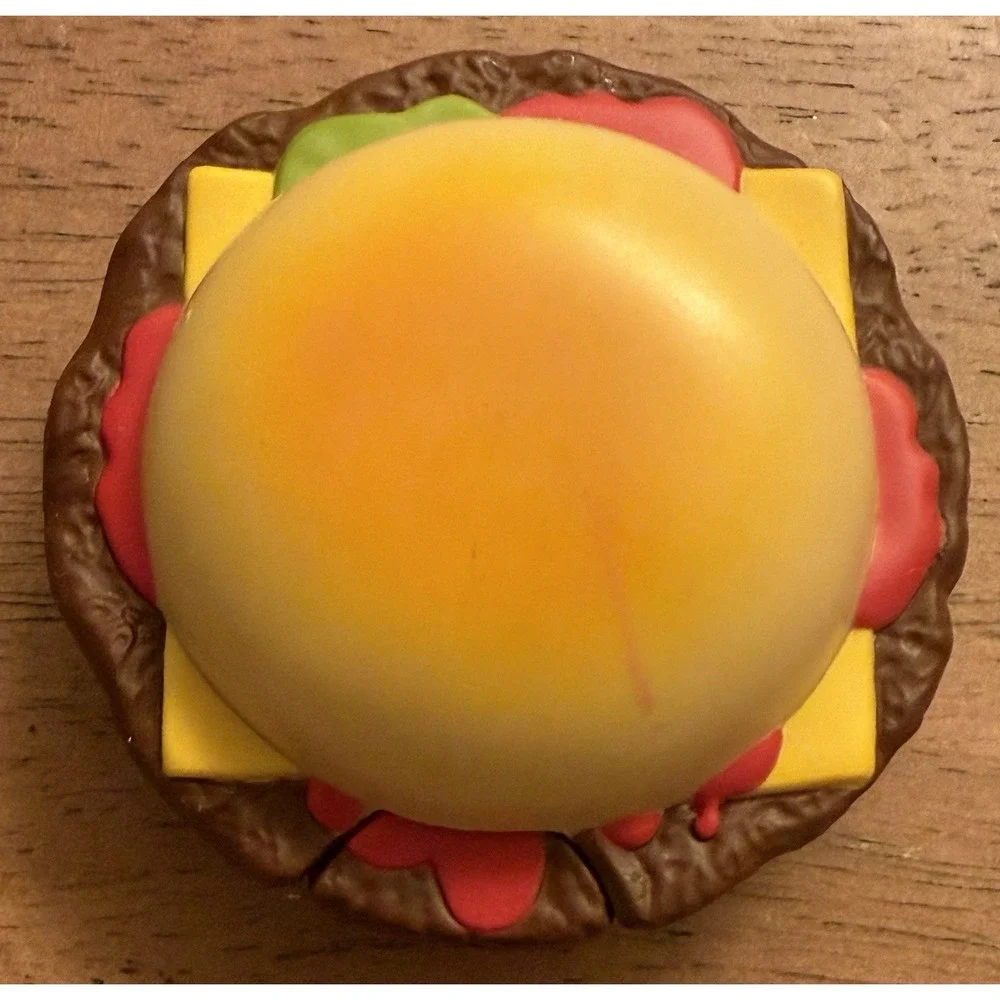 Vintage 1993‎ McDonald's Cheeseburger Magic Bite Happy Meal Toy